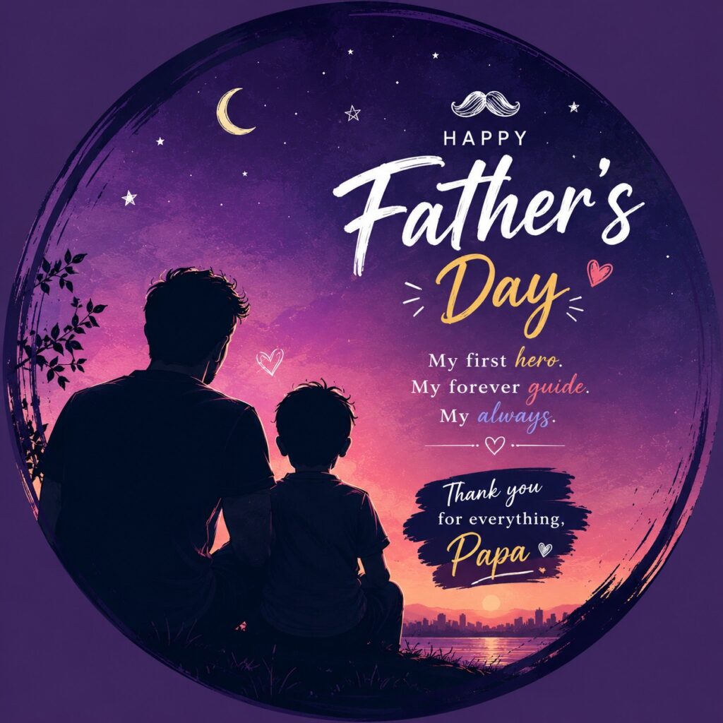 fathers day dp image son