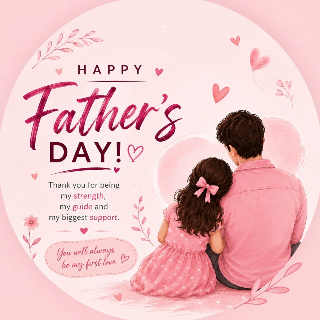 fathers day whatsapp dp for girl