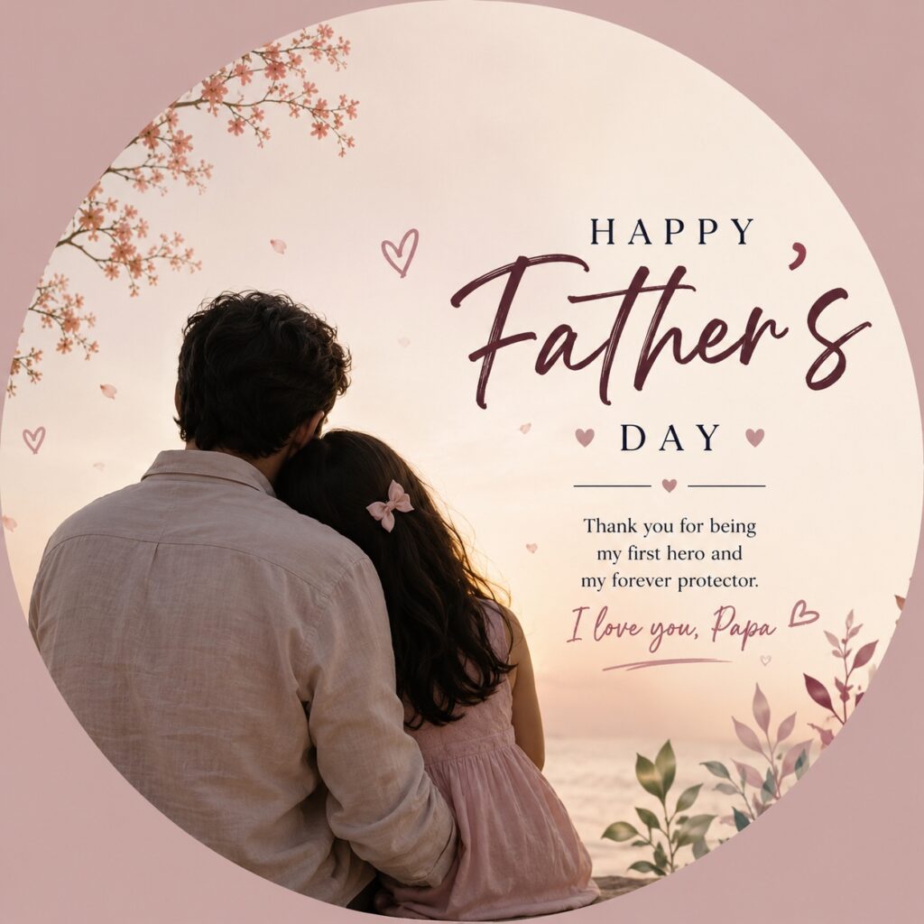 fathers day whatsapp dp for girls