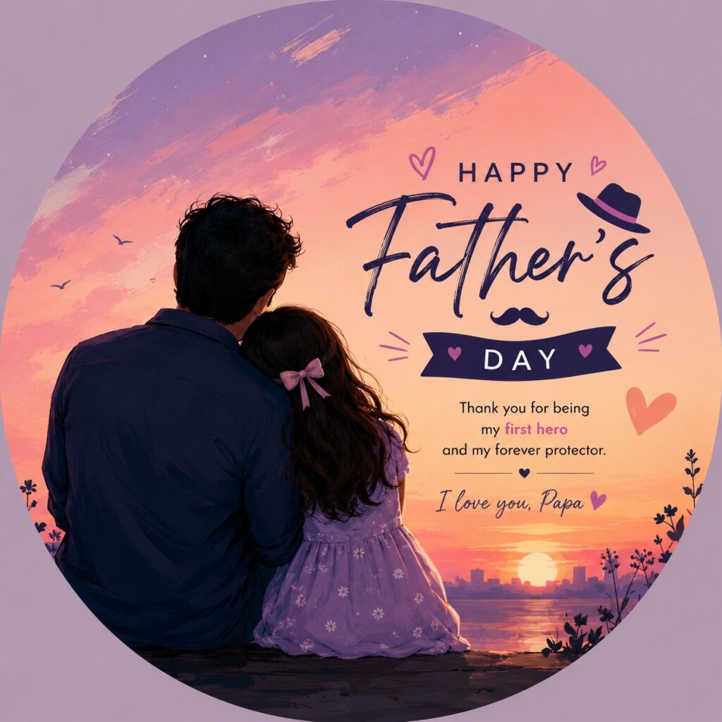 girls whatsapp dp for fathers day